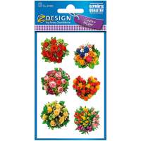 Deco sticker bouquets 2x10= 20 sheets