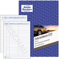 AVERY ZWECKFORM logbook A5 40 sheets, 10 pads