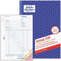 AVERY ZWECKFORM order book A5 3x40 sheets, 10 pads