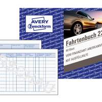 AVERY ZWECKFORM logbook A6 40 sheets, 10 pads
