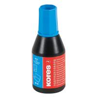 KORES stamp ink 27ml blue 10 pieces