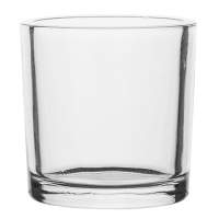 SANDRA RICH Windlicht / Vase Heavy Glas 10cm 8er pack