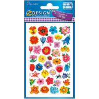 CRE Flower Sticker small flowers paper 30 sheets