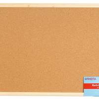 RHEITA cork pin board with wooden frame 30x40cm natural 10 pieces