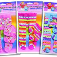 Puppen-Strumpfhose / Socken bunt, Größe 35 - 46 cm, sortiert, 1 Stück