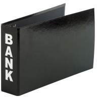 PAGNA bank folder Basic Colors 25x14cm black pack of 10