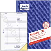 AVERY ZWECKFORM invoice A5 2x40 sheets, 10 pads