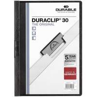 DURABLE clip folder Duraclip 30 black 25 pieces