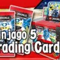 LEGO Ninjago 5 trading cards, pack of 50