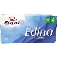 Fripa Toilettenpapier Edina 2lg. 400Blatt Zellstoff 8 St./Pack.