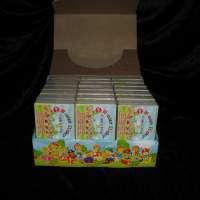 Sticker Dekosticker Holz Pirat Spielzeug Restposten Kinderspielzeug 4,5cm