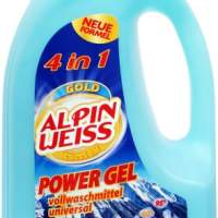 Waschmittel, Vollwaschmittel flüssig, GOLD EDITION, POWER GEL KONZENTRAT 3 L = 52 Waschladungen