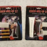 Horror Make-Up Schmink Set im Verkaufsdisplay f Karneval, Fasching