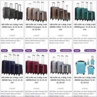 Koffer sets | 4 delig  | 4 wiel | ABS | 18, 20, 26, 28 inch