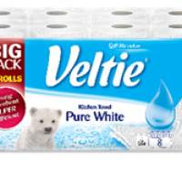 Papier Küchenrolle, 8 Rollen, 2 lagig